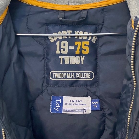 VINTAGE Twiddy M.H College Sportswear Jacket - Picture 3 of 6